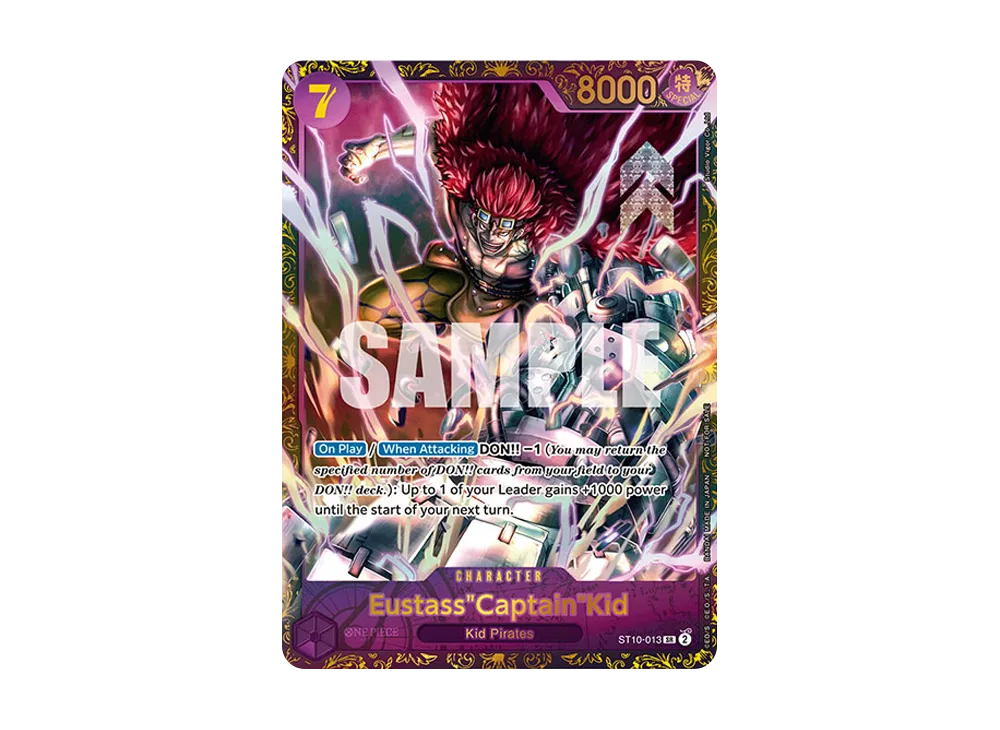 Eustass"Captain"Kid SR [ST10-013] [EN](Promotional Card "2024 March-May Online Regional Event")