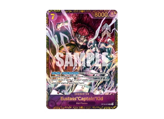 Eustass"Captain"Kid SR [ST10-013] [EN](Promotional Card "2024 March-May Online Regional Event")