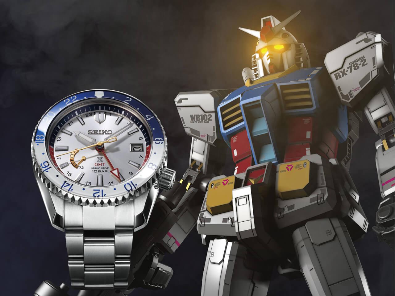 Gundam 40th Anniversary Limited Model Watch SBDB033 SEIKO PROSPEX Limited 300