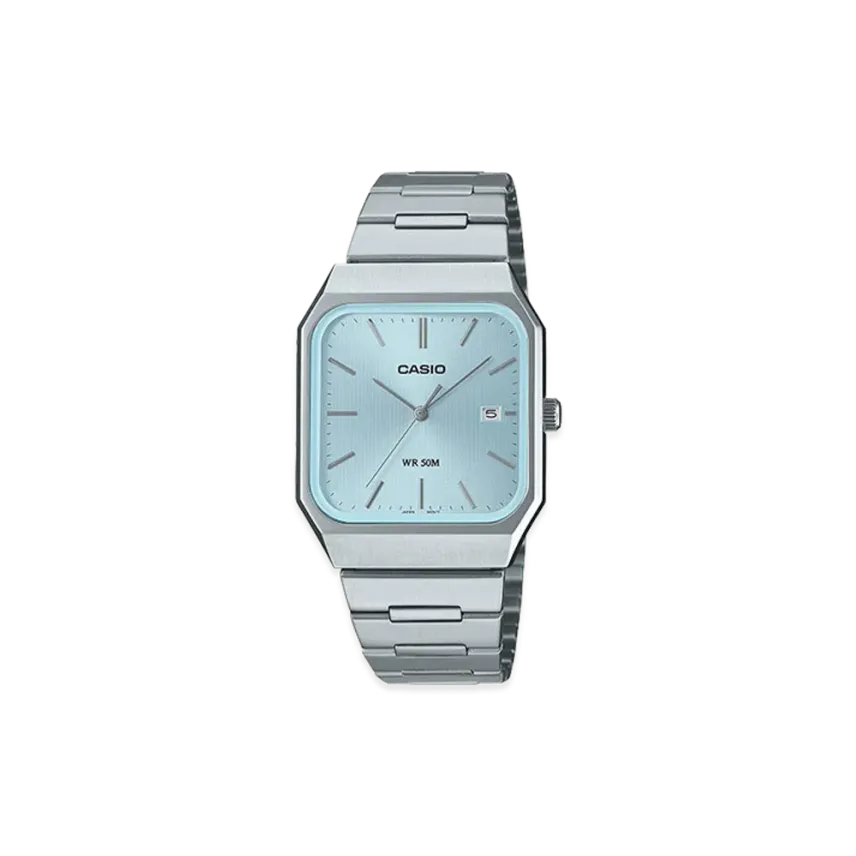 Casio MTP-B185D-2A2VDF "Silver/Ice Blue"