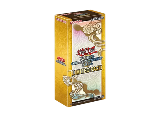 Yu-Gi-Oh OCG Duel Monsters LIMITED PACK WORLD CHAMPIONSHIP 2026 JP Edition Box