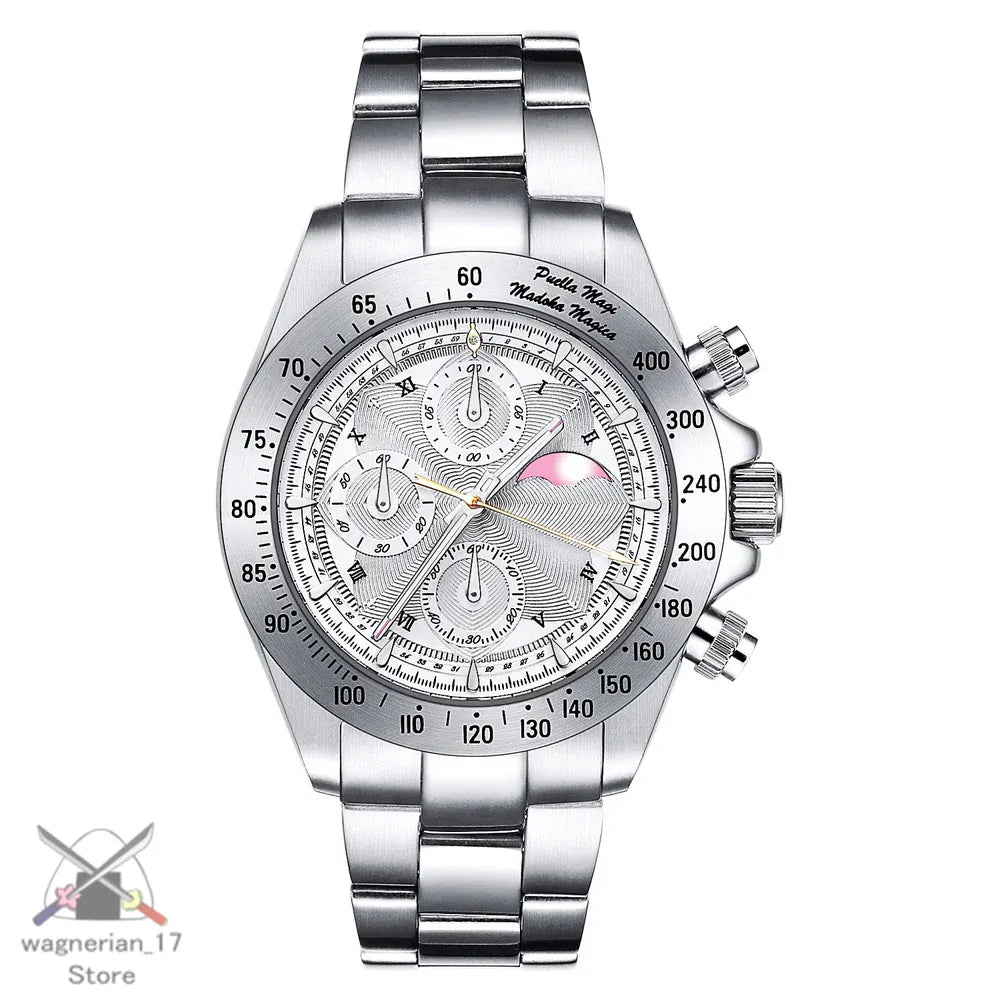 Puella Magi Madoka Magica The Movie Chronograph Watch Madoka Kaname