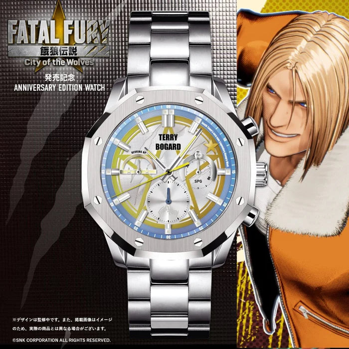【PRE-ORDER】Fatal Fury City of the Wolves Terry Bogard Chronograph Watch