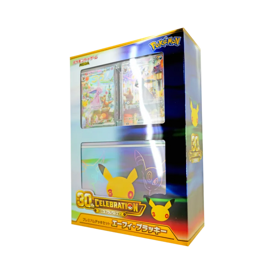 Pokémon Card Game MEGA 30th CELEBRATION Premium Deck Set Espeon Umbreon