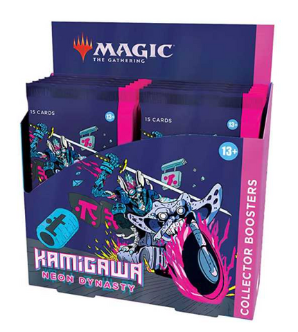 Magic The Gathering KAMIGAWA NEON DYNASTY Collector Booster Box MTG