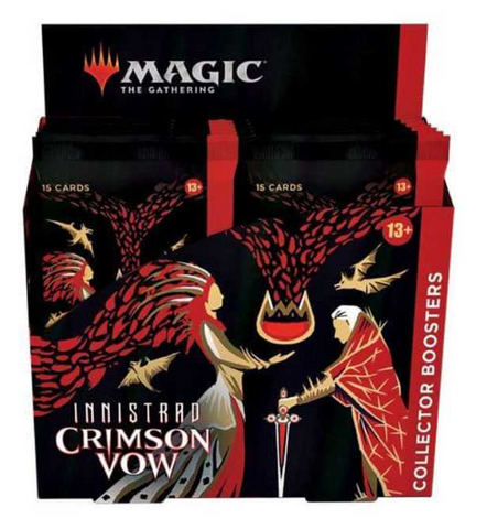 Magic The Gathering INNISTRAD CRIMZON VOW Collector Booster Box MTG