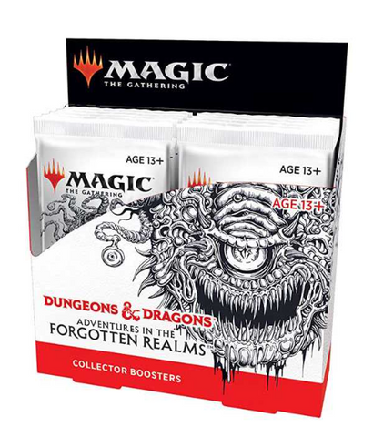 Magic The Gathering DUNGEONS & DRAGONS ADVENTURES IN THE FORGOTTEN REALMS Collector Booster Box MTG