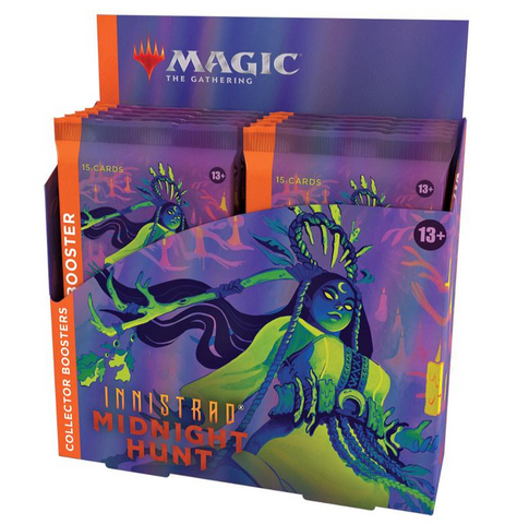 Magic The Gathering Innistrad:Midnight Hunt Collector Booster Box MTG