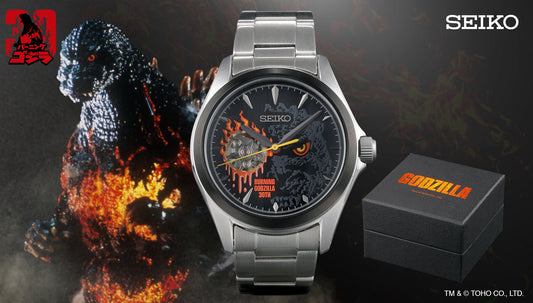 【PRE-ORDER】Burning Godzilla 30th Anniversary Seiko Collaboration Model Watch