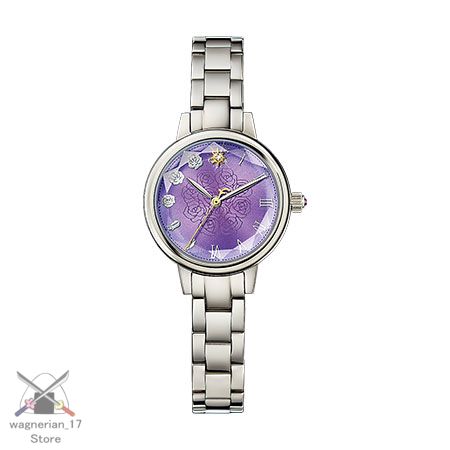 Glass Mask Purple Rose 45th Anniversary Watch