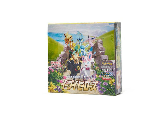 Pokémon Card Game Sword Shield Enhanced Expansion Pack Eevee Heroes Box