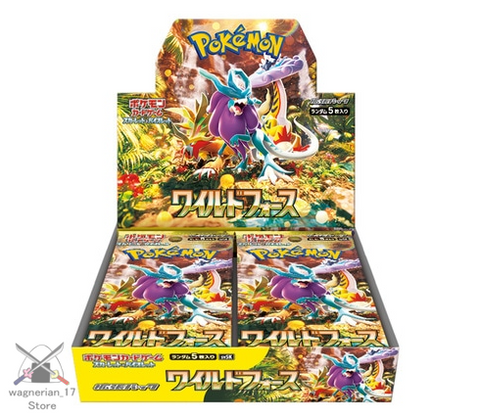 Pokémon Card Game Scarlet & Violet Wild Force BOX