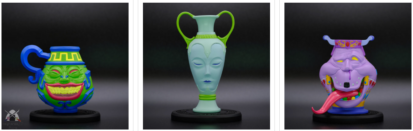 Yu-Gi-Oh Pot Collection Figures 11 Types