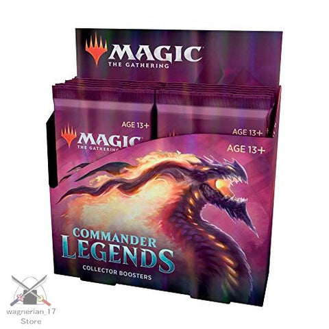 Magic The Gathering Commander Legends Collector Booster Box MTG English