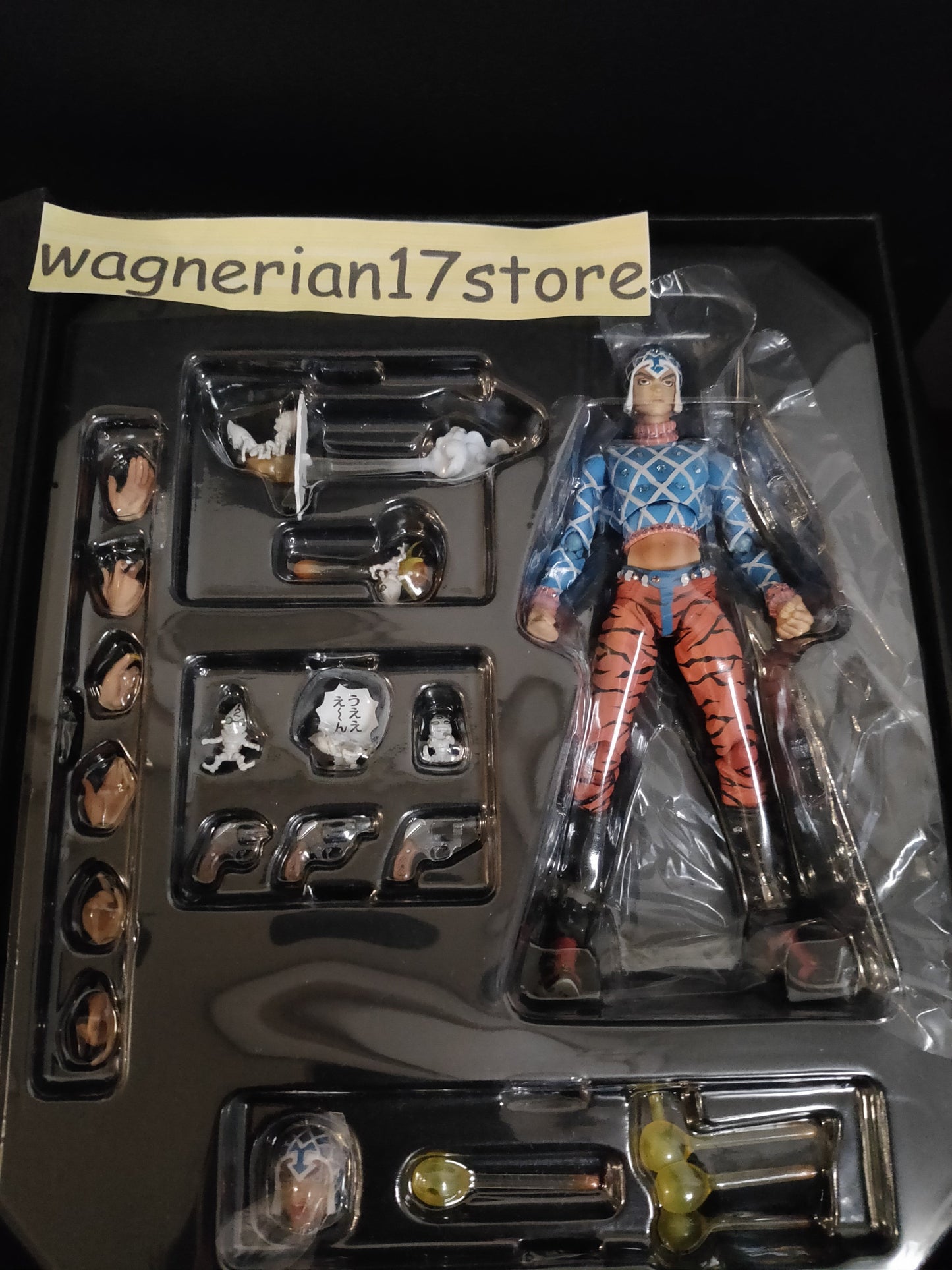 JoJo's Bizarre Adventure Part5 GUIDO MISTA S・P Swarovski Figure