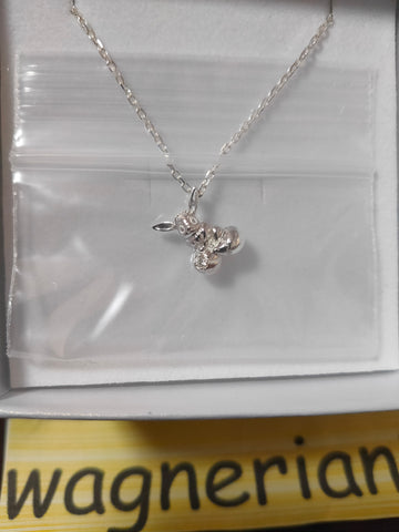 Pokemon Eevee and Poke Ball Model Silver Necklace