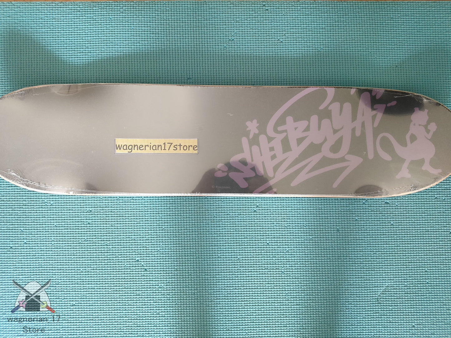 Pokémon Center Shibuya Limited Mewtwo Model Skateboard Deck