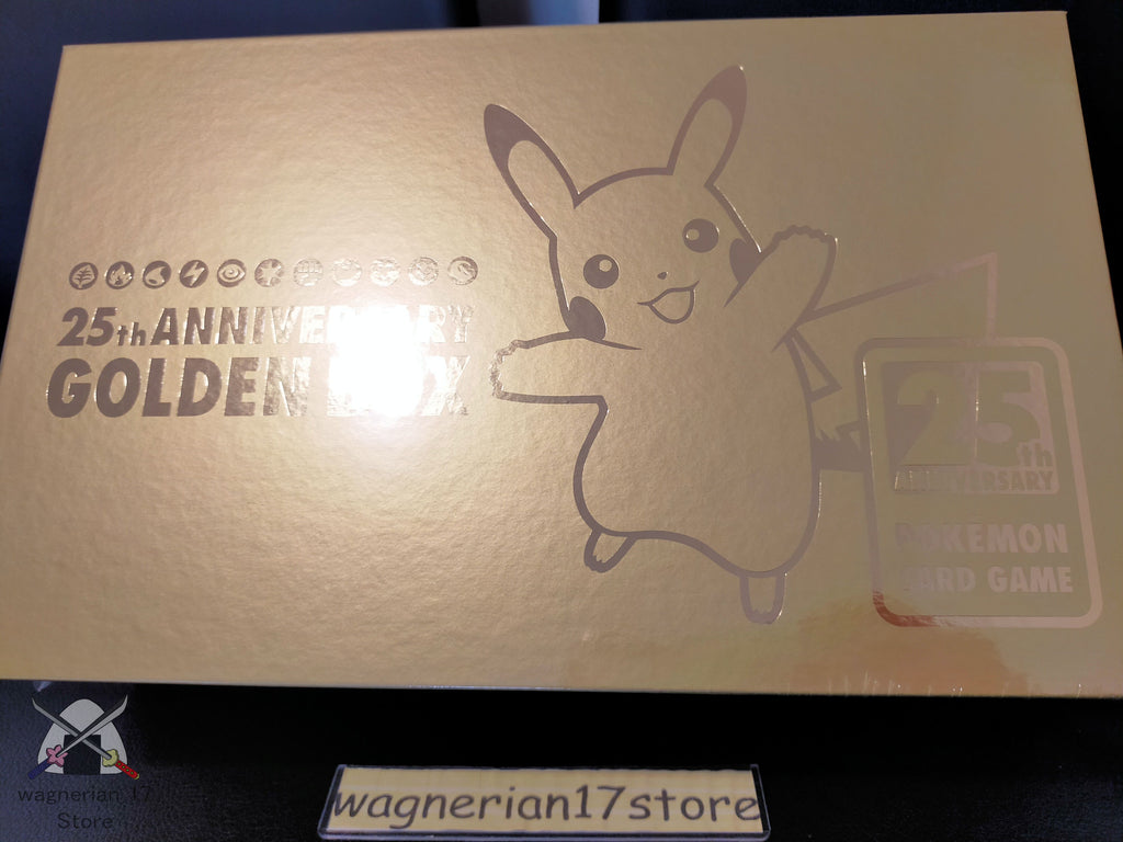 Pokémon Card 25th ANNIVERSARY GOLDEN BOX – wagnerian17store