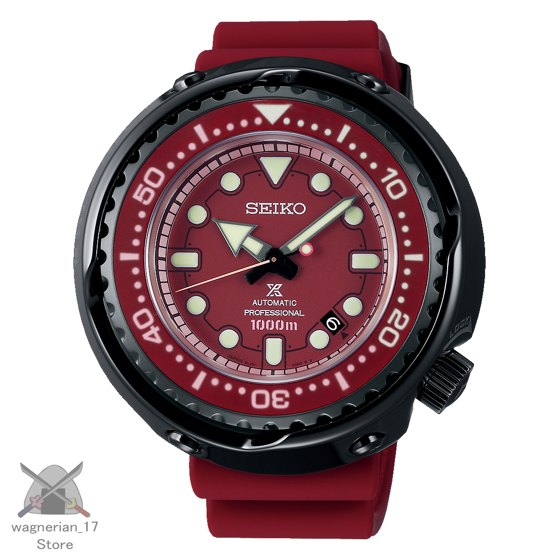 Gundam 40th Anniversary Char's Zaku Model Watch SEIKO PROSPEX Limited 1000