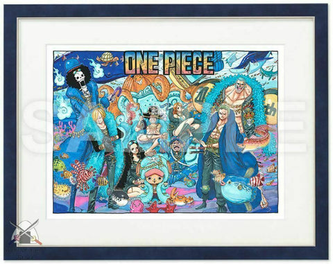 ONE PIECE 20th Anniversary of Serializati Illustration Art Picture Jump