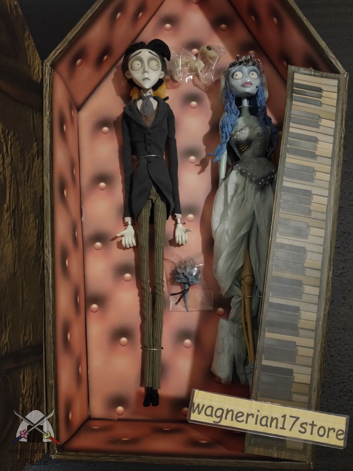 Corpse Bride Emily Victor Collection Doll Set Tim Burton