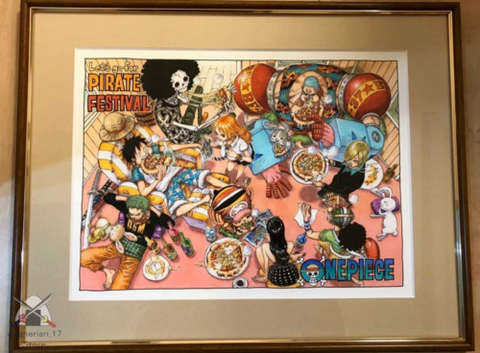 TOKYO ONE PIECE TOWER 1st Anniversar Ver. Illustration Art Picture Shueisha