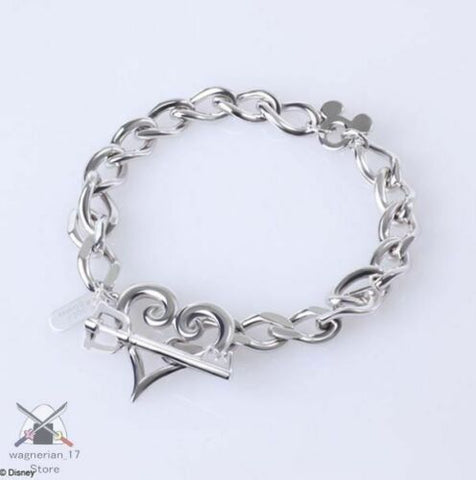 Kingdom Hearts Bracelet Silver Kingdom Chain